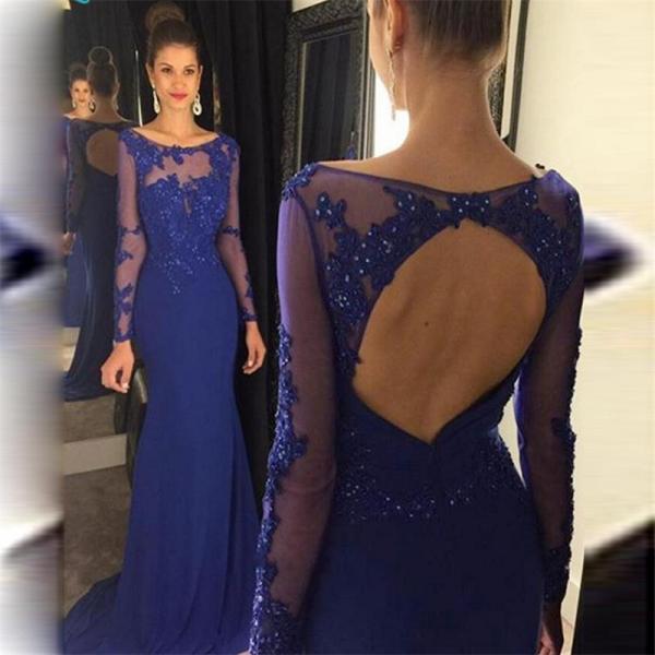 Medium-Sized Long Prom Dresses for Girls